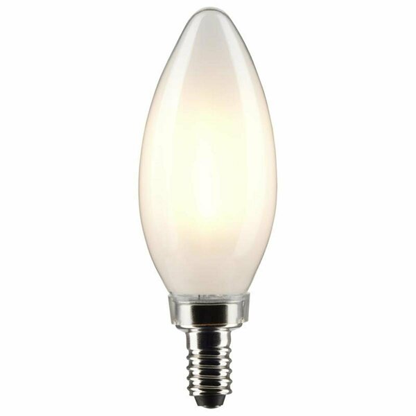 Supershine B11 E12 Candelabra Filament Warm White 60W Equivalence LED Bulb 2PK SU2742361